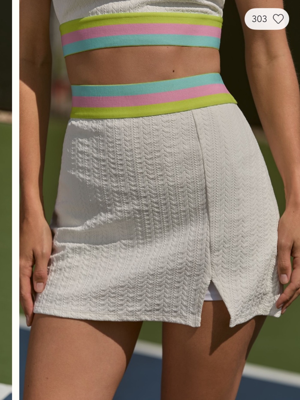(NWT) ANTHROPOLOGIE Beach Riot Tennis Skirt (LARGE)